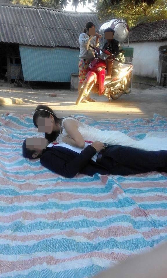 Hậu trường chụp ảnh cưới xấu chưa từng thấy của cặp đôi Việt  - Ảnh 3.