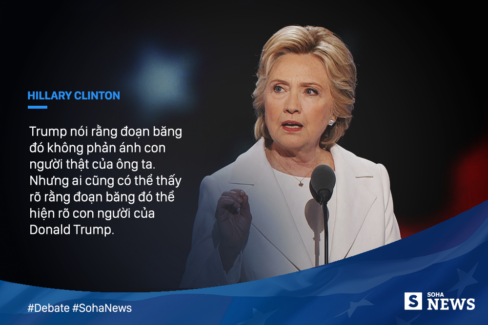 Tranh luận trực tiếp lần thứ hai giữa Trump và Clinton - Ảnh 1. Tranh luận trực tiếp lần thứ hai giữa Trump và Clinton - Ảnh 1.