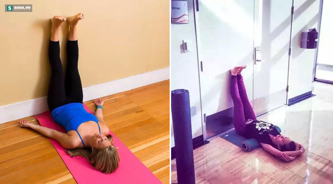 Dựa chân vào tường: Bài tập thể dục đang tạo sóng khắp thế giới - Ảnh 1. Dựa chân vào tường: Bài tập thể dục đang tạo sóng khắp thế giới - Ảnh 1.