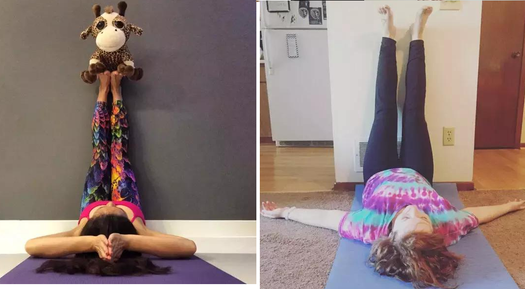 Dựa chân vào tường: Bài tập thể dục đang tạo sóng khắp thế giới - Ảnh 2. Dựa chân vào tường: Bài tập thể dục đang tạo sóng khắp thế giới - Ảnh 2.