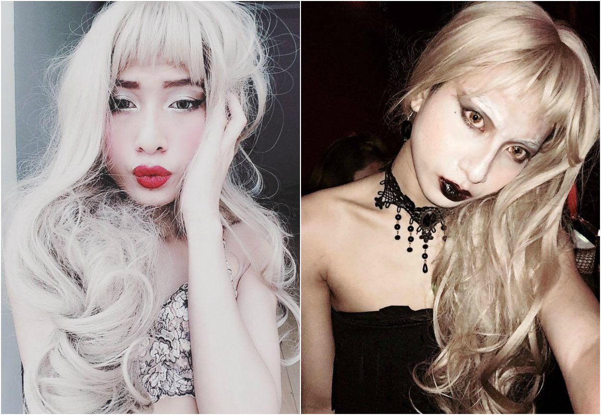 Chàng trai diện trang phục kỳ quái đi dạo trên phố Nguyễn Huệ - Ảnh 3. Chàng trai diện trang phục kỳ quái đi dạo trên phố Nguyễn Huệ - Ảnh 3.