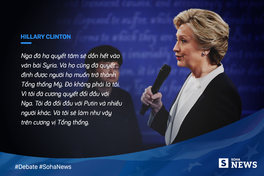 Tranh luận trực tiếp lần thứ hai giữa Trump và Clinton - Ảnh 3. Tranh luận trực tiếp lần thứ hai giữa Trump và Clinton - Ảnh 3.