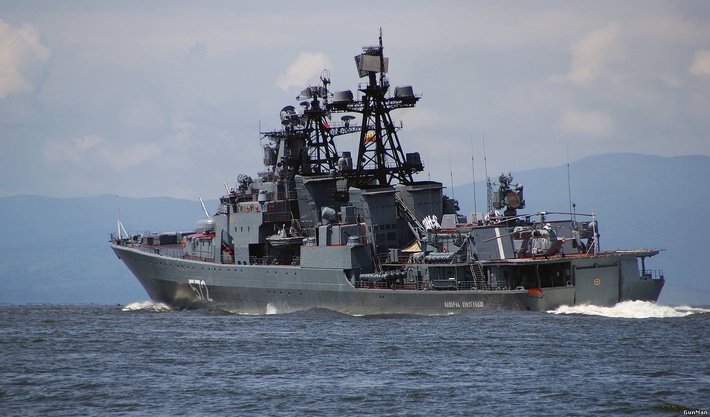 Vì sao Nga điều tàu cổ lỗ tập trận với Trung Quốc ở Biển Đông? - Ảnh 2. Vì sao Nga điều tàu cổ lỗ tập trận với Trung Quốc ở Biển Đông? - Ảnh 2.