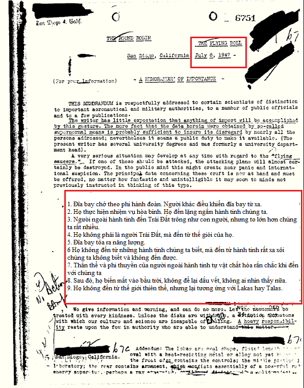 FBI tung ra tài liệu mật về người ngoài hành tinh và UFO - Ảnh 3.