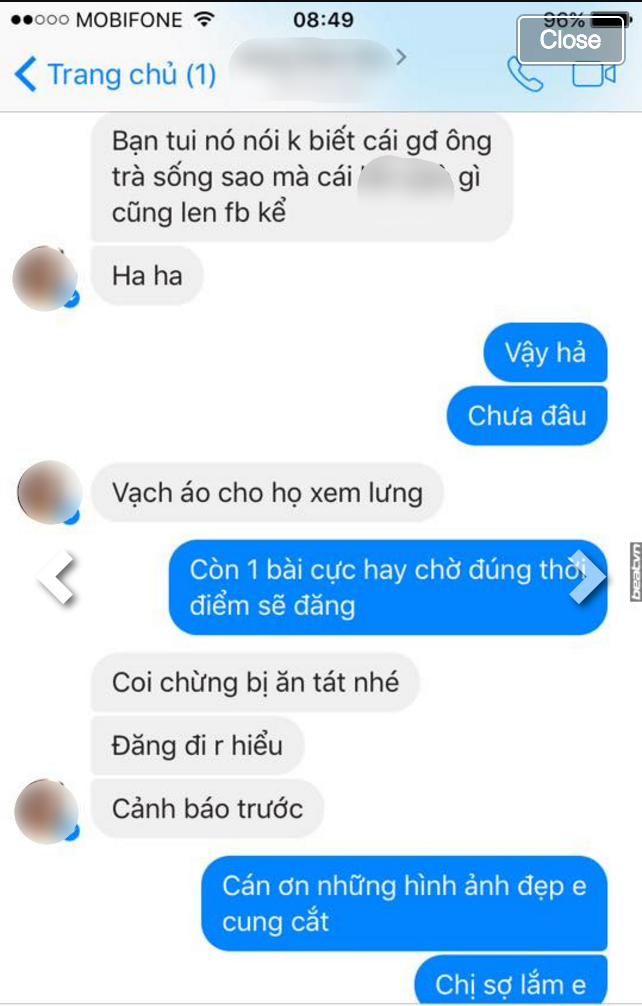 Ngỡ đùa mà thật: Bồ nhí của chồng nhắn tin trêu tức, doạ đánh... vợ và con - Ảnh 2.