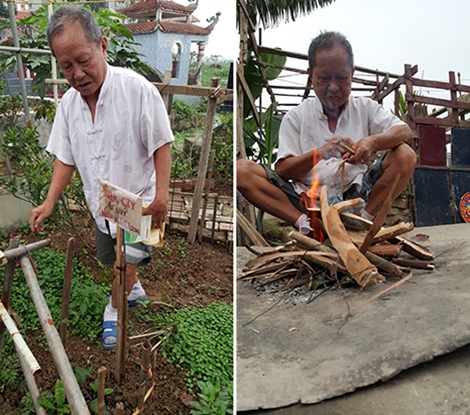 Soái ca cũng phải cúi đầu trước hành động đốn tim của cụ ông gần đất xa trời - Ảnh 2.