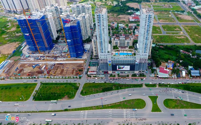 Những cung đường ở Sài Gòn dày đặc dự án bất động sản - Ảnh 3.