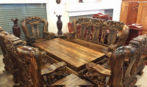 the most expensive wood furniture of the rich in vietnam - news