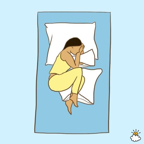 8 tư thế ngủ kì diệu giúp bạn chữa bách bệnh - Ảnh 3.