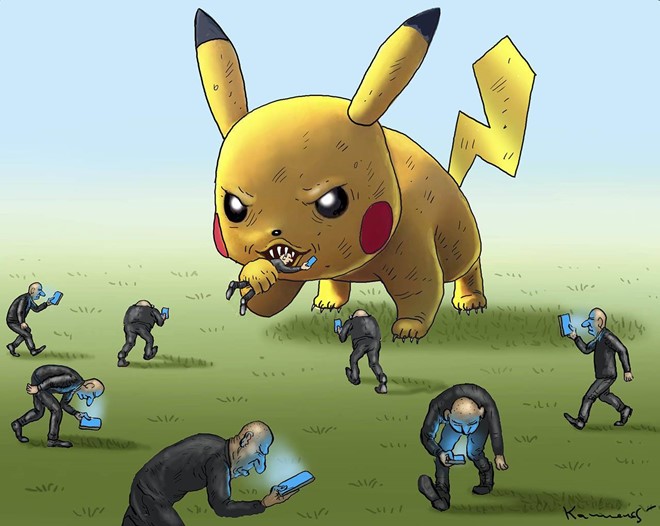 Thế giới hỗn loạn vì Pokemon Go