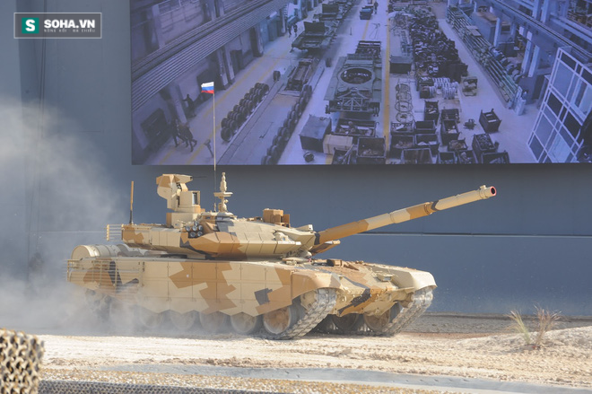 Xe tăng T-90MS lập lá chắn thép bảo vệ thủ đô Hà Nội? - Ảnh 1.