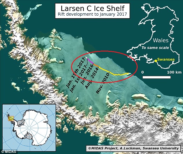Một trong những khối băng lớn nhất lịch sử Trái Đất sắp nứt vỡ, hệ lụy rất khó lường - Ảnh 3.