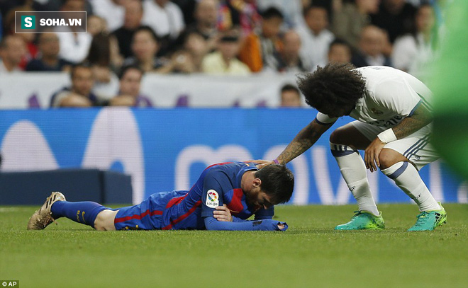 Messi hộc máu mồm, vẫn một mình hạ sát cả Real Madrid - Ảnh 2.
