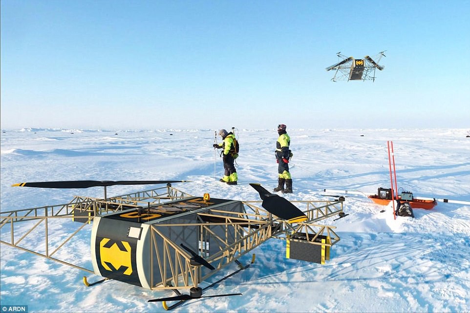 Nga chế tạo thành công siêu drone có thể chở 50kg hàng bay liên tục 8 tiếng - Ảnh 7. Nga chế tạo thành công siêu drone có thể chở 50kg hàng bay liên tục 8 tiếng - Ảnh 7.