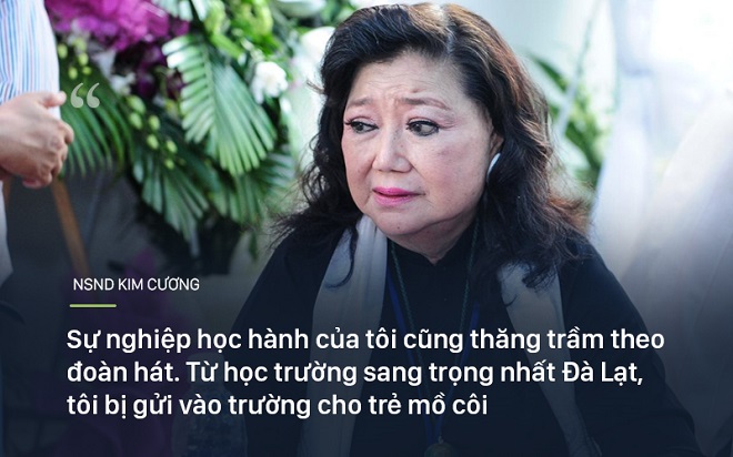 Bi kịch cuộc đời NSND Kim Cương: Cha bị đuổi không cho chết trong rạp hát, uất ức khi con trai bị bắt cóc - Ảnh 1 Bi kịch cuộc đời NSND Kim Cương: Cha bị đuổi không cho chết trong rạp hát, uất ức khi con trai bị bắt cóc - Ảnh 1