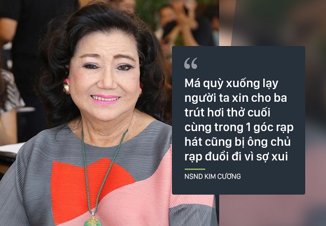 Bi kịch cuộc đời NSND Kim Cương: Cha bị đuổi không cho chết trong rạp hát, uất ức khi con trai bị bắt cóc - Ảnh 2