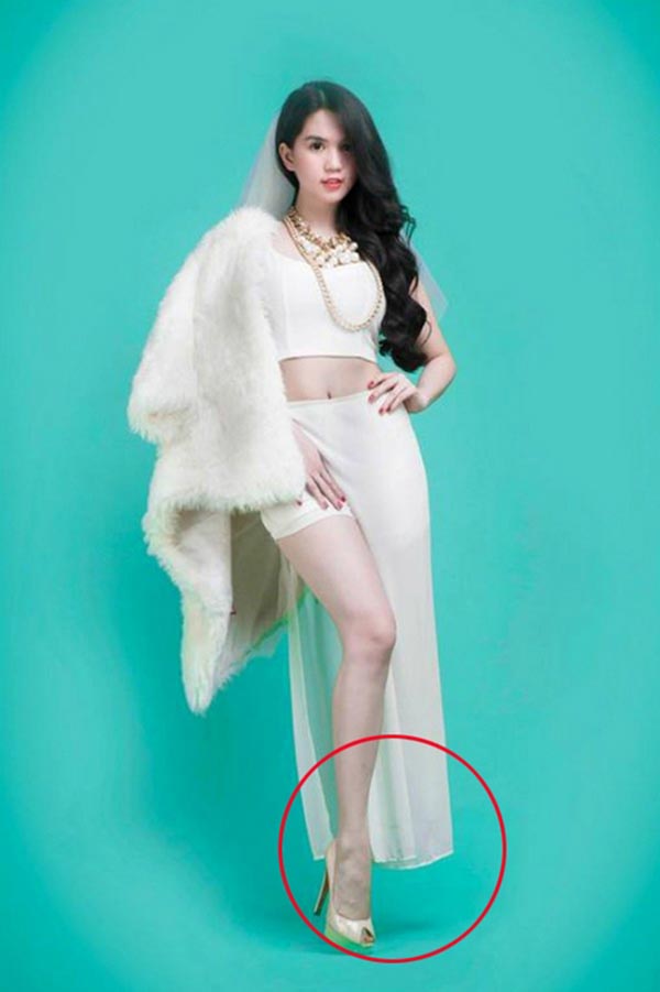 3 hoa hậu thường xuyên để lộ ảnh photoshop quá đà - Ảnh 8. 3 hoa hậu thường xuyên để lộ ảnh photoshop quá đà - Ảnh 8.