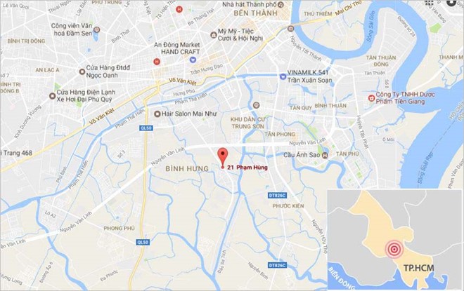 Cháy 4 ki-ốt ở Sài Gòn vài giờ trước năm mới 2017 - Ảnh 1.