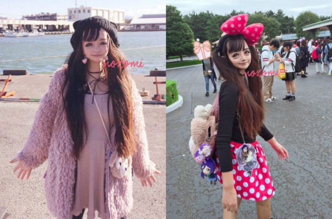 Cô gái bị gọi là 'ma nữ' vì lạm dụng dao kéo, photoshop 2 Cô gái bị gọi là 'ma nữ' vì lạm dụng dao kéo, photoshop 2
