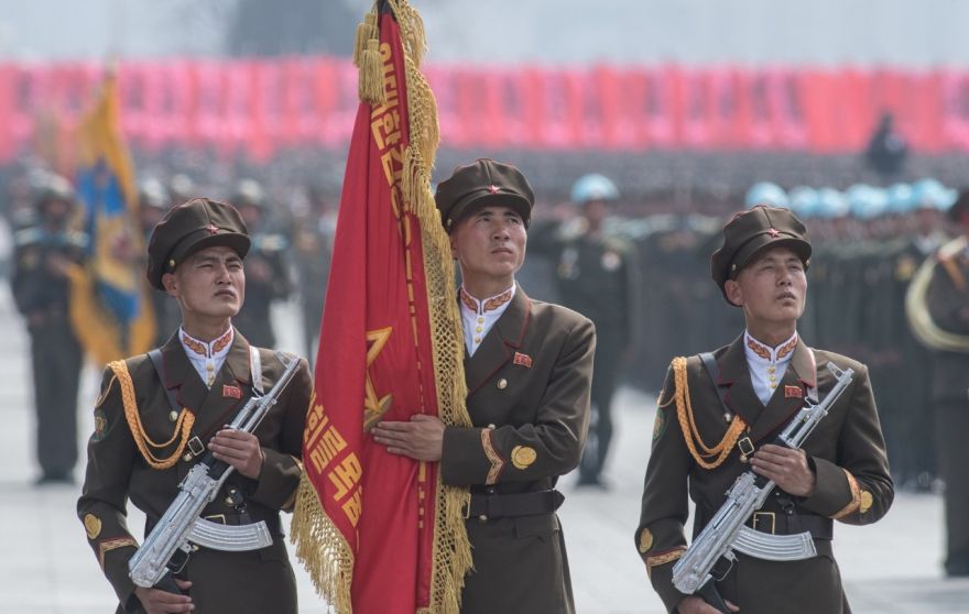 Chuyên gia Mỹ phát hiện một loạt đồ giả trong cuộc duyệt binh Triều Tiên - Ảnh 5. Chuyên gia Mỹ phát hiện một loạt đồ giả trong cuộc duyệt binh Triều Tiên - Ảnh 5.