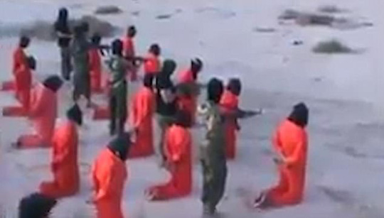 Tay súng IS bị hành quyết tập thể ở Libya - Ảnh 1.