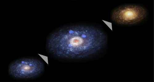 Lý giải nguyên nhân các thiên hà trong vũ trụ có hình thù kỳ quái - Ảnh 1.