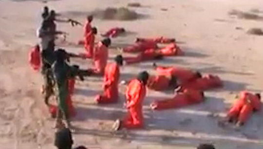 Tay súng IS bị hành quyết tập thể ở Libya - Ảnh 2.