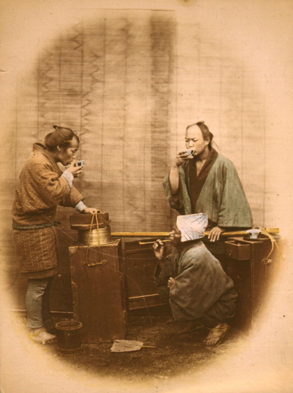 Cuộc sống Nhật Bản xưa qua những bức ảnh màu - Ảnh 21. Cuộc sống Nhật Bản xưa qua những bức ảnh màu - Ảnh 21.