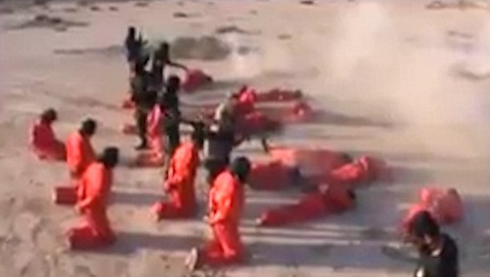 Tay súng IS bị hành quyết tập thể ở Libya - Ảnh 3.