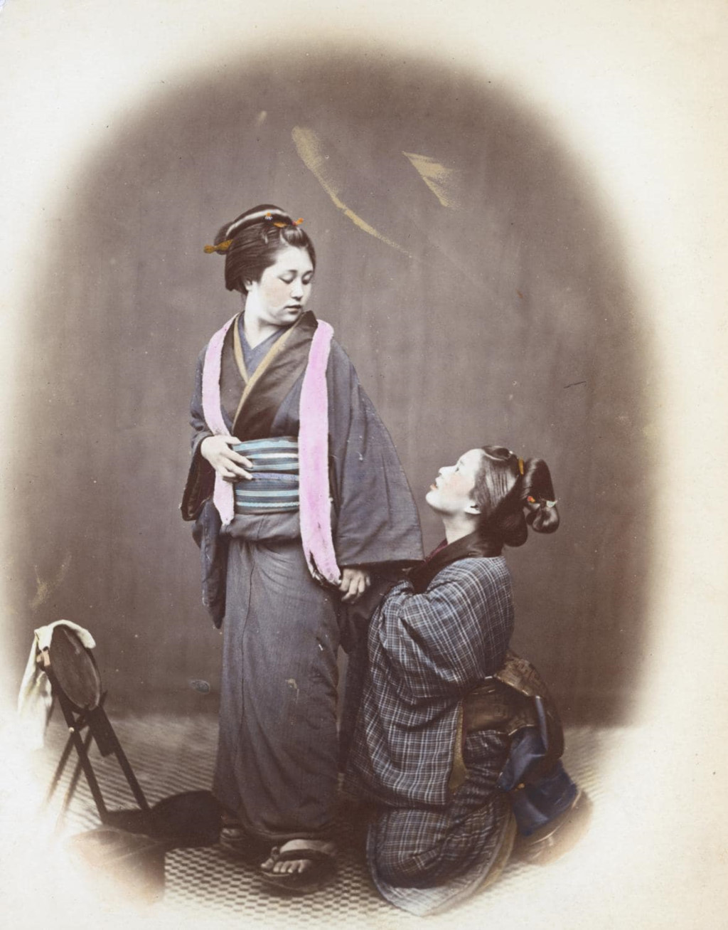 Cuộc sống Nhật Bản xưa qua những bức ảnh màu - Ảnh 8. Cuộc sống Nhật Bản xưa qua những bức ảnh màu - Ảnh 8.