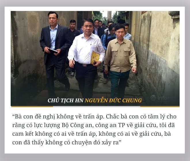 10 phát ngôn vụ Đồng Tâm của Chủ tịch HN Nguyễn Đức Chung - Ảnh 1.