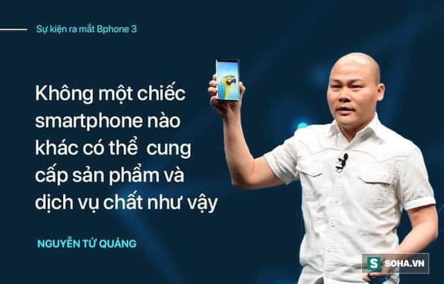 MÃ n ra máº¯t Bphone 3 sáº½ trá»n váº¹n hÆ¡n náº¿u CEO Nguyá»n Tá»­ Quáº£ng khÃ´ng quÃ¡ âná»â? - áº¢nh 4.