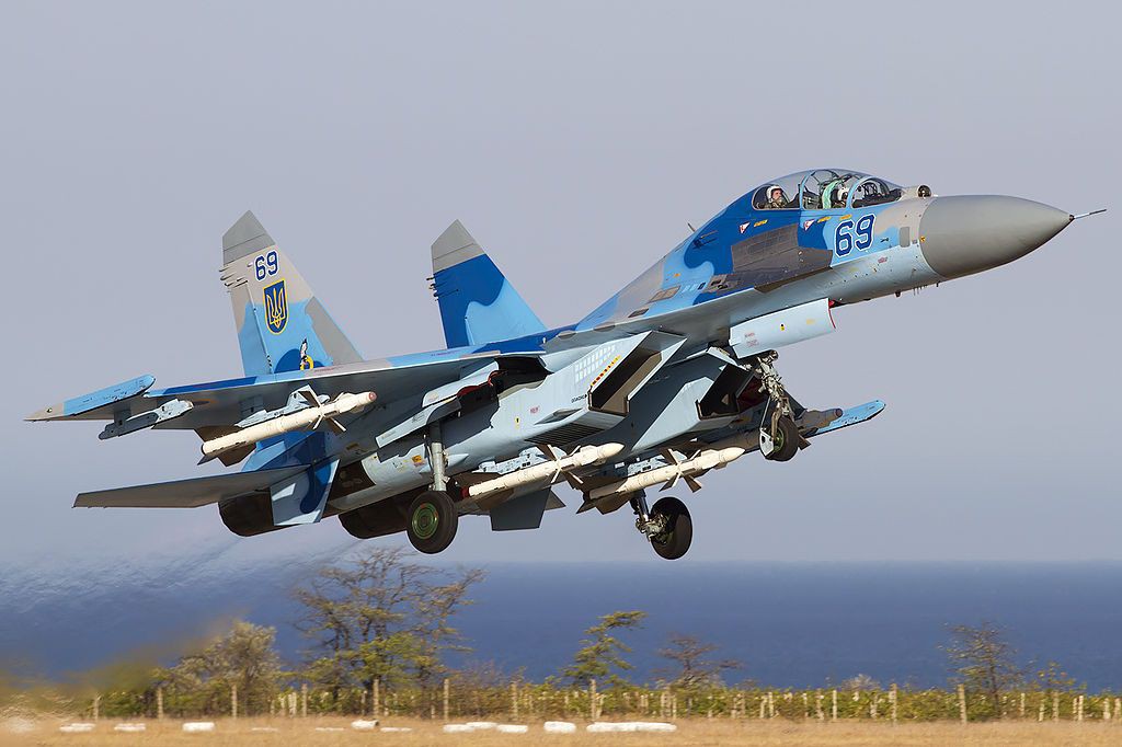 Su-27 Ukraine bắn hạ chiến thuật của Washington: Thế giới sửng sốt - Ảnh 1. Su-27 Ukraine bắn hạ chiến thuật của Washington: Thế giới sửng sốt - Ảnh 1.