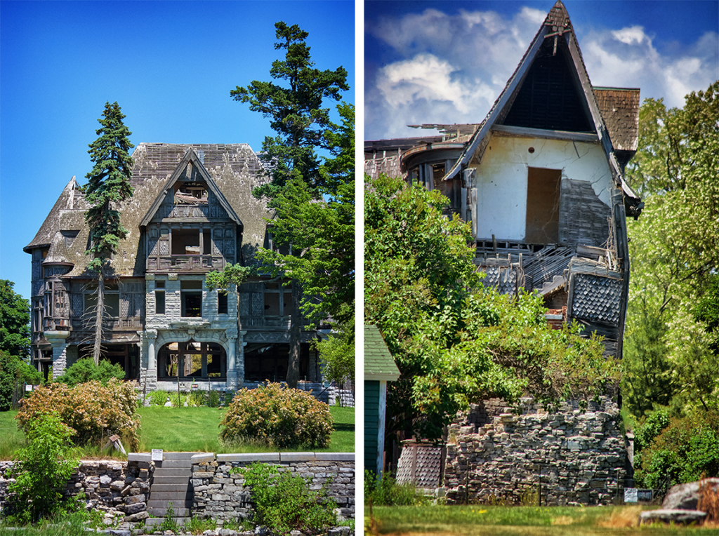 Carleton Villa Biệt thự nguy nga tráng lệ giờ chỉ là đống đổ nát hoan