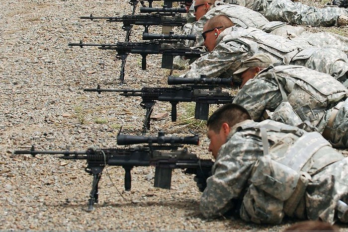 Điểm danh các loại súng ngắn, súng trường và súng máy của lục quân Mỹ - Ảnh 7. Điểm danh các loại súng ngắn, súng trường và súng máy của lục quân Mỹ - Ảnh 7.