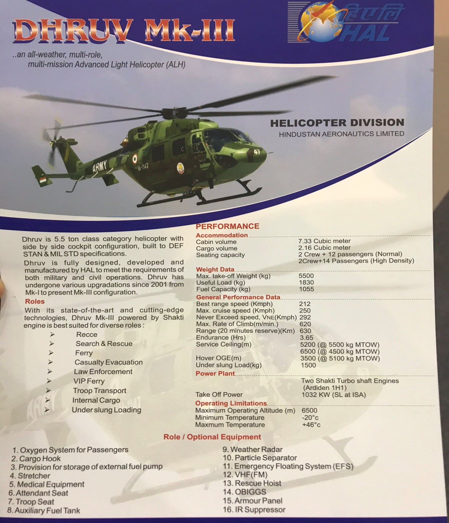 Ấn Độ muốn chào bán máy bay vận tải Do 228 và trực thăng Dhruv cho Việt Nam? - Ảnh 4. Ấn Độ muốn chào bán máy bay vận tải Do 228 và trực thăng Dhruv cho Việt Nam? - Ảnh 4.