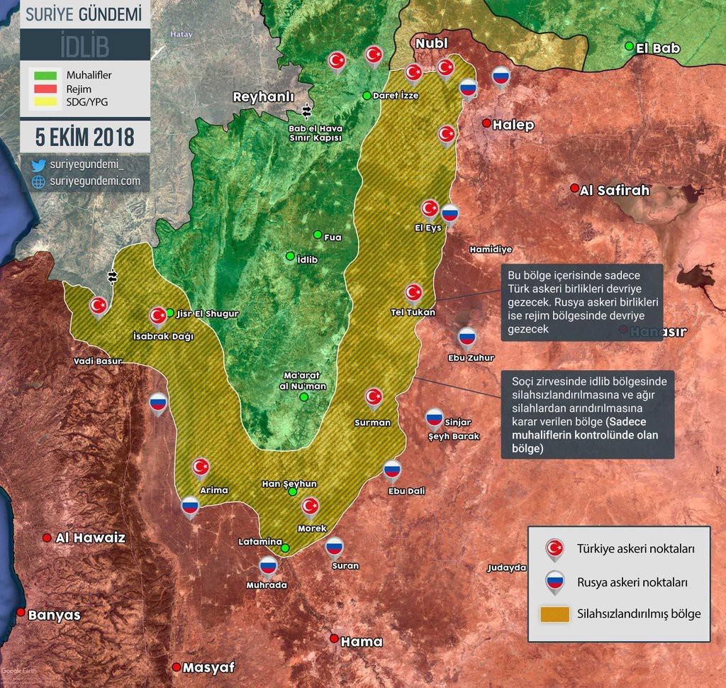 Nga tiết lộ mục đích thực sự đằng sau thỏa thuận Idlib (Syria) với Thổ Nhĩ Kỳ: Tiêu diệt - Ảnh 1. Nga tiết lộ mục đích thực sự đằng sau thỏa thuận Idlib (Syria) với Thổ Nhĩ Kỳ: Tiêu diệt - Ảnh 1.