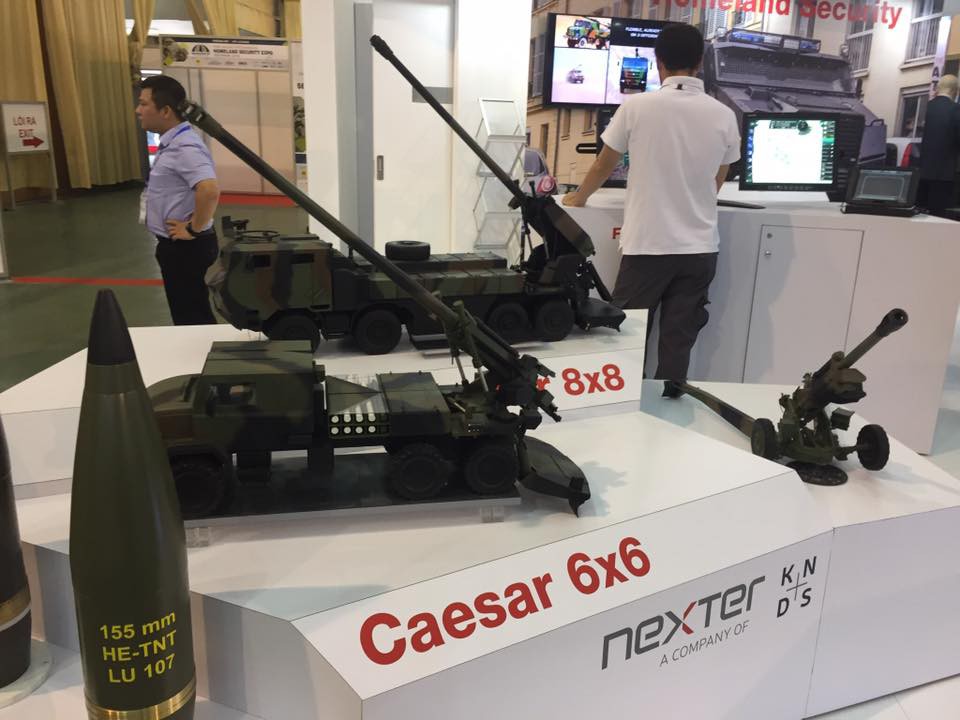 Pháp chào hàng phiên bản mới nhất của pháo tự hành CAESAR cho Việt Nam? - Ảnh 1. Pháp chào hàng phiên bản mới nhất của pháo tự hành CAESAR cho Việt Nam? - Ảnh 1.