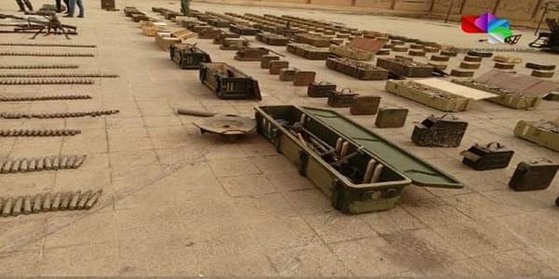 Ảnh: Mẻ lưới lớn vũ khí Anh - Mỹ vừa bị quân đội Syria tóm gọn có gì? - Ảnh 1. Ảnh: Mẻ lưới lớn vũ khí Anh - Mỹ vừa bị quân đội Syria tóm gọn có gì? - Ảnh 1.