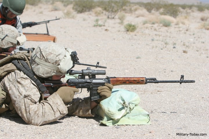Sức mạnh súng trường bắn tỉa huyền thoại Dragunov SVD của Nga - Ảnh 1. Sức mạnh súng trường bắn tỉa huyền thoại Dragunov SVD của Nga - Ảnh 1.