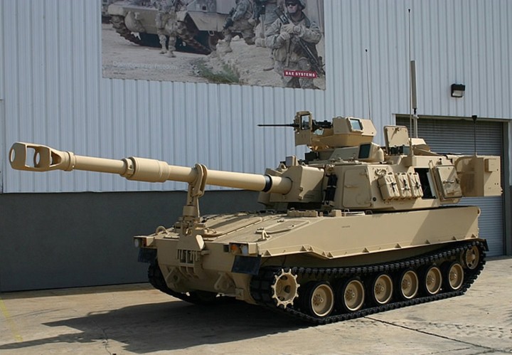 Uy lực pháo tự hành có khả năng phòng không M109A7 Paladin - Ảnh 3. Uy lực pháo tự hành có khả năng phòng không M109A7 Paladin - Ảnh 3.