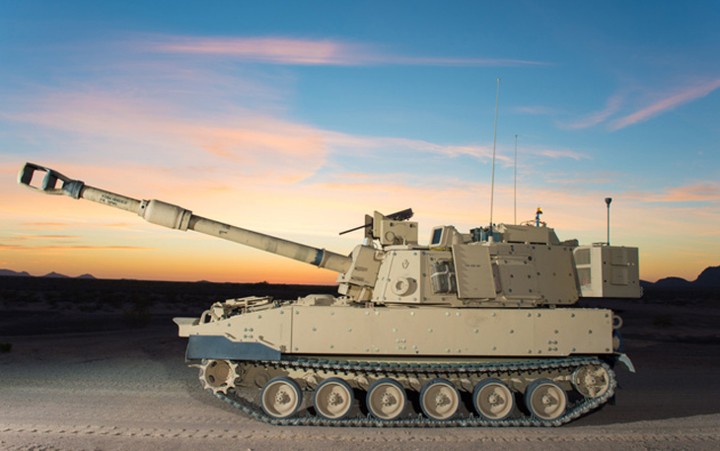 Uy lực pháo tự hành có khả năng phòng không M109A7 Paladin - Ảnh 8. Uy lực pháo tự hành có khả năng phòng không M109A7 Paladin - Ảnh 8.