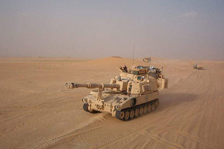 Uy lực pháo tự hành có khả năng phòng không M109A7 Paladin - Ảnh 10. Uy lực pháo tự hành có khả năng phòng không M109A7 Paladin - Ảnh 10.