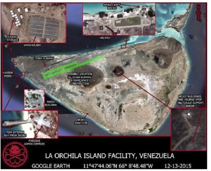 Bí ẩn hòn đảo nơi Nga có thể đặt căn cứ quân sự tại Venezuela - Ảnh 2. Bí ẩn hòn đảo nơi Nga có thể đặt căn cứ quân sự tại Venezuela - Ảnh 2.