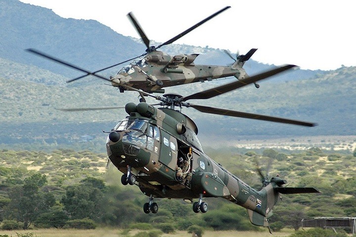 Trực thăng tấn công AH-2 Rooivalk với uy lực không thể xem nhẹ - Ảnh 13. Trực thăng tấn công AH-2 Rooivalk với uy lực không thể xem nhẹ - Ảnh 13.