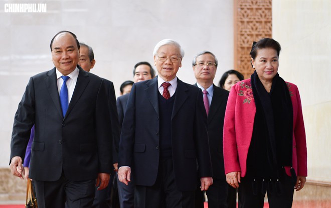 Tổng Bí thư, Chủ tịch nước Nguyễn Phú Trọng: Kiên quyết đấu tranh loại bỏ những người tham nhũng, hư hỏng - Ảnh 1.