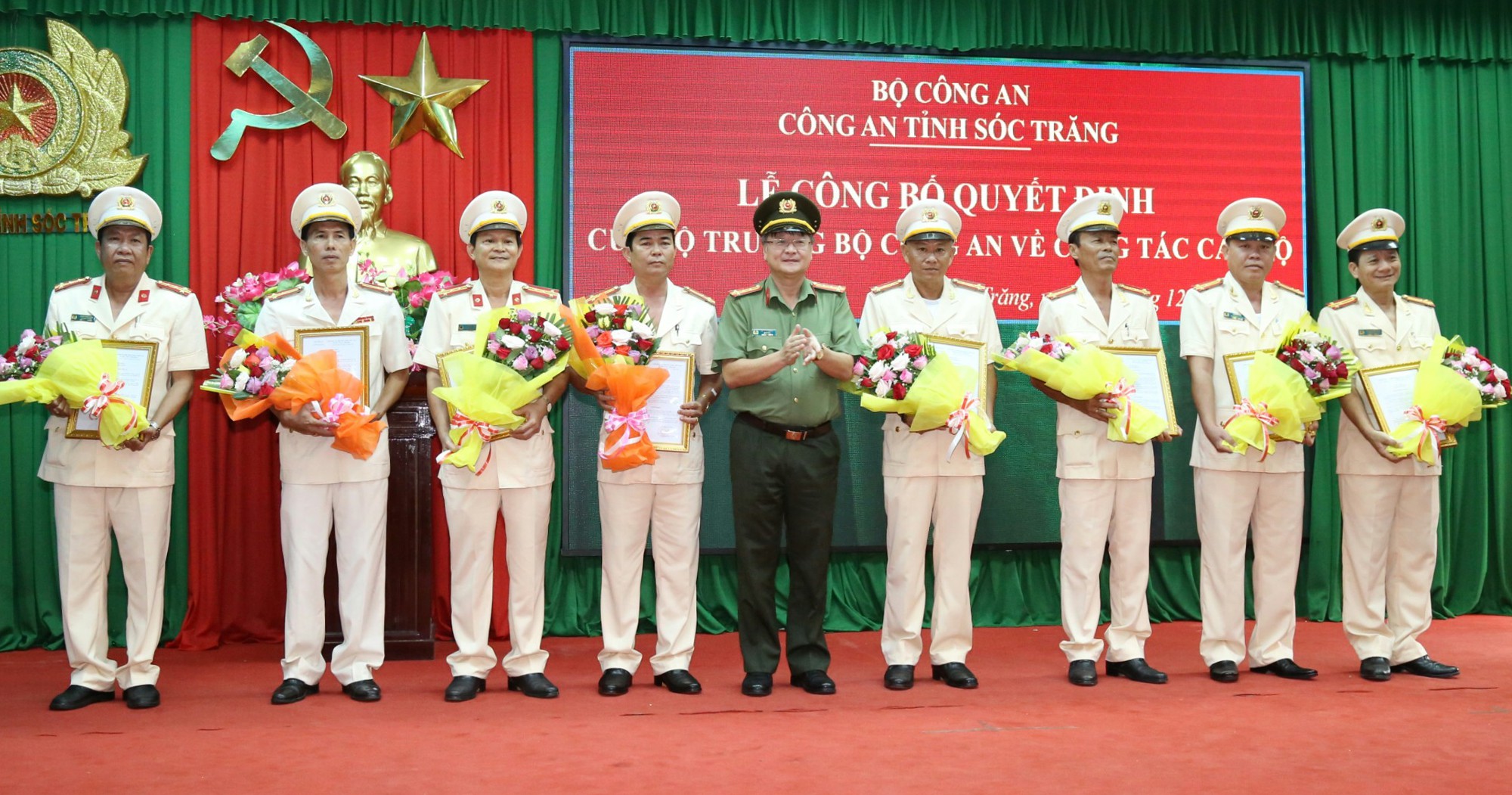 Công an Sóc Trăng điều động hàng loạt cán bộ lãnh đạo - Ảnh 1. Công an Sóc Trăng điều động hàng loạt cán bộ lãnh đạo - Ảnh 1.