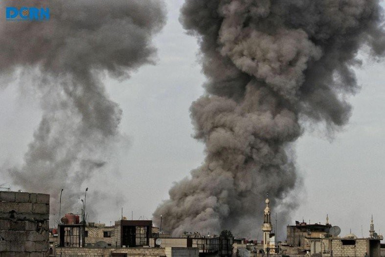 Nga-Syria mừng tuổi phiến quân bằng tất cả các loại hỏa lực ở đông Damascus: Chưa từng có - Ảnh 9. Nga-Syria mừng tuổi phiến quân bằng tất cả các loại hỏa lực ở đông Damascus: Chưa từng có - Ảnh 9.