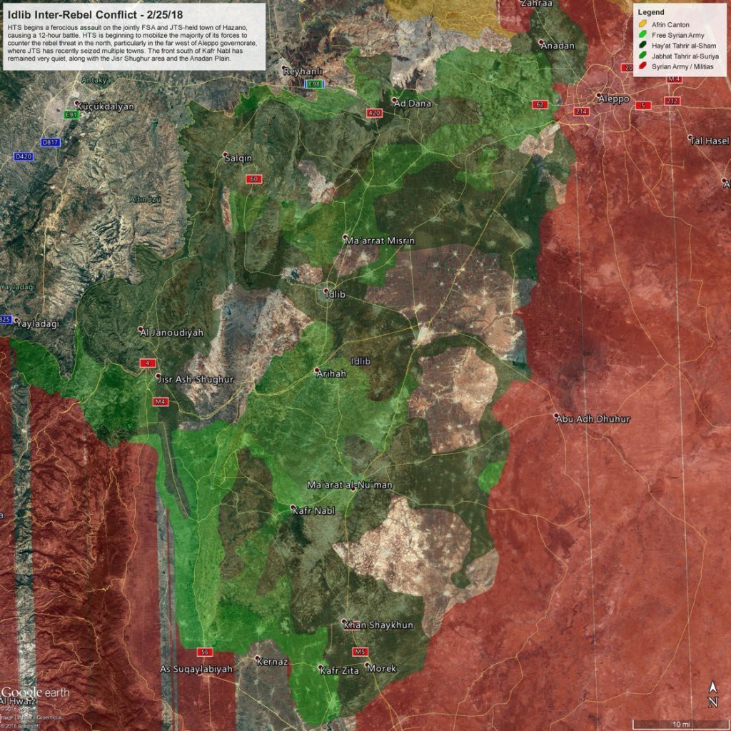Cuộc chiến một mất một còn ở Idlib, Syria: Khủng bố tự tàn sát nhau đẫm máu - Ảnh 5. Cuộc chiến một mất một còn ở Idlib, Syria: Khủng bố tự tàn sát nhau đẫm máu - Ảnh 5.