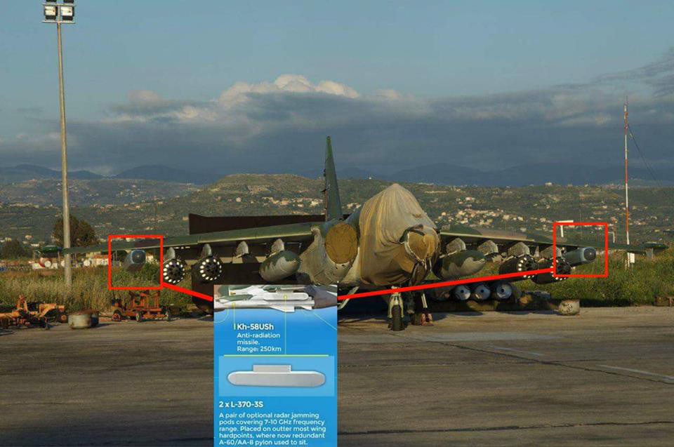 Dính đòn đau sau vụ Su-25 bị bắn rơi, Nga đã điều phiên bản Su-25SM3 mới nhất tới Syria - Ảnh 3. Dính đòn đau sau vụ Su-25 bị bắn rơi, Nga đã điều phiên bản Su-25SM3 mới nhất tới Syria - Ảnh 3.